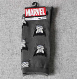 Marvel Comics Hero General Mens Socks cartoon Iron Man Captain America Knee-High Warm Stitching pattern Antiskid Casual Sock - webtekdev