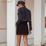 Casual  Women Denim Black Winter Coat Women 2019 Vintage Coats And Jackets Women Long Sleeve Button Coat Outwear Oct - webtekdev