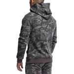Mens camouflage Hoodies Fashion Casual male gyms fitness Bodybuilding cotton Sweatshirt sportswear Brand top coat - webtekdev