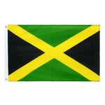 Flaglink 3x5fts 90*150cm JA JAM jamaica flag of Jamaican (90 x 150cm) - webtekdev