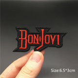 Rock Music Metal Band Patches Iron On For Clothing Punk Embroideried Patch Badges Clothes Stickers DIY Appliques Stripes - webtekdev