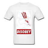 Fashion Printed On Short Sleeve Tops & Tees Disobey Trooper Star Wars Tshirt Oversized Crewneck Pure Cotton Tee Shirt Mens - webtekdev