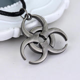 ZXMJ Biohazard necklace Movie related products alloy Pendant Rope Chain Biohazard jewelry For Women And Men gift Hot Sale - webtekdev