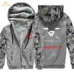 V for Vendetta Mask Guy Fawkes Fashion Hoodies Mens 2020 Winter Fleece Plus Size Sweatshirt Men Thicken Men's Coat Casual Jacket - webtekdev