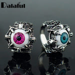 Unisex Women's Men's Punk Eyes Claw Biker Gothic Ring Size 8 9 10 11  J026 - webtekdev