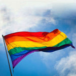 Rainbow Flag Colorful Rainbow Peace Flags Lesbian Gay Parade Flags Banner LGBT Pride LGBT Flag Home Decoration 3 sizes #OW - webtekdev