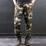 New 2019 Men Cargo Pants Multi Pockets Military Tactical Pants Men Outwear Streetwear Army Straight Slacks Casual Long Trousers - webtekdev