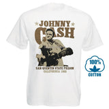 Custom T Shirts Men'S Crew Neck Short Sleeve Best Friend Johnny Cash Shirts - webtekdev