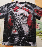 Hip Hop 3D Star Wars Printed T Shirt Men Tee Tops Famous Movie Design Tee Shirt For Male Summer Short Sleeve TShirt Homme - webtekdev